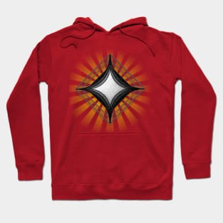 Estrella 4 puntas Hoodie